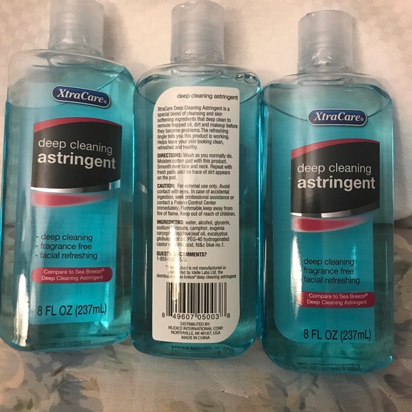 3 -8pz deep cleansing astringents bottles - Picture 1 of 3